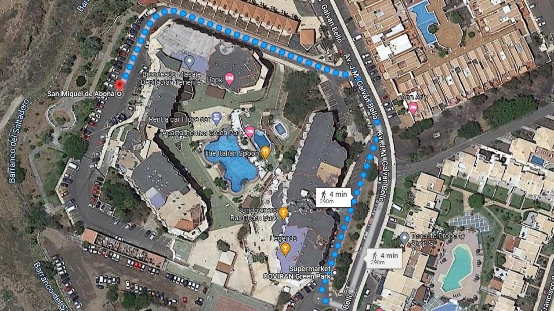 Apartamento Tipo Estudio En Apartamentos Green Park, Golf Del Sur, Tenerife Сан Мигель Экстерьер фото